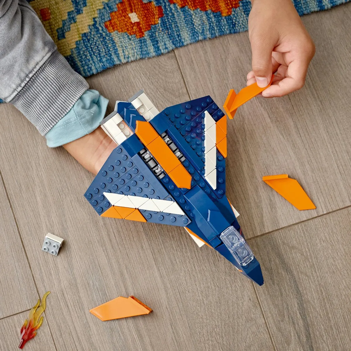 LEGO Creator Supersonisch Straalvliegtuig 31126 - 215 Stukken