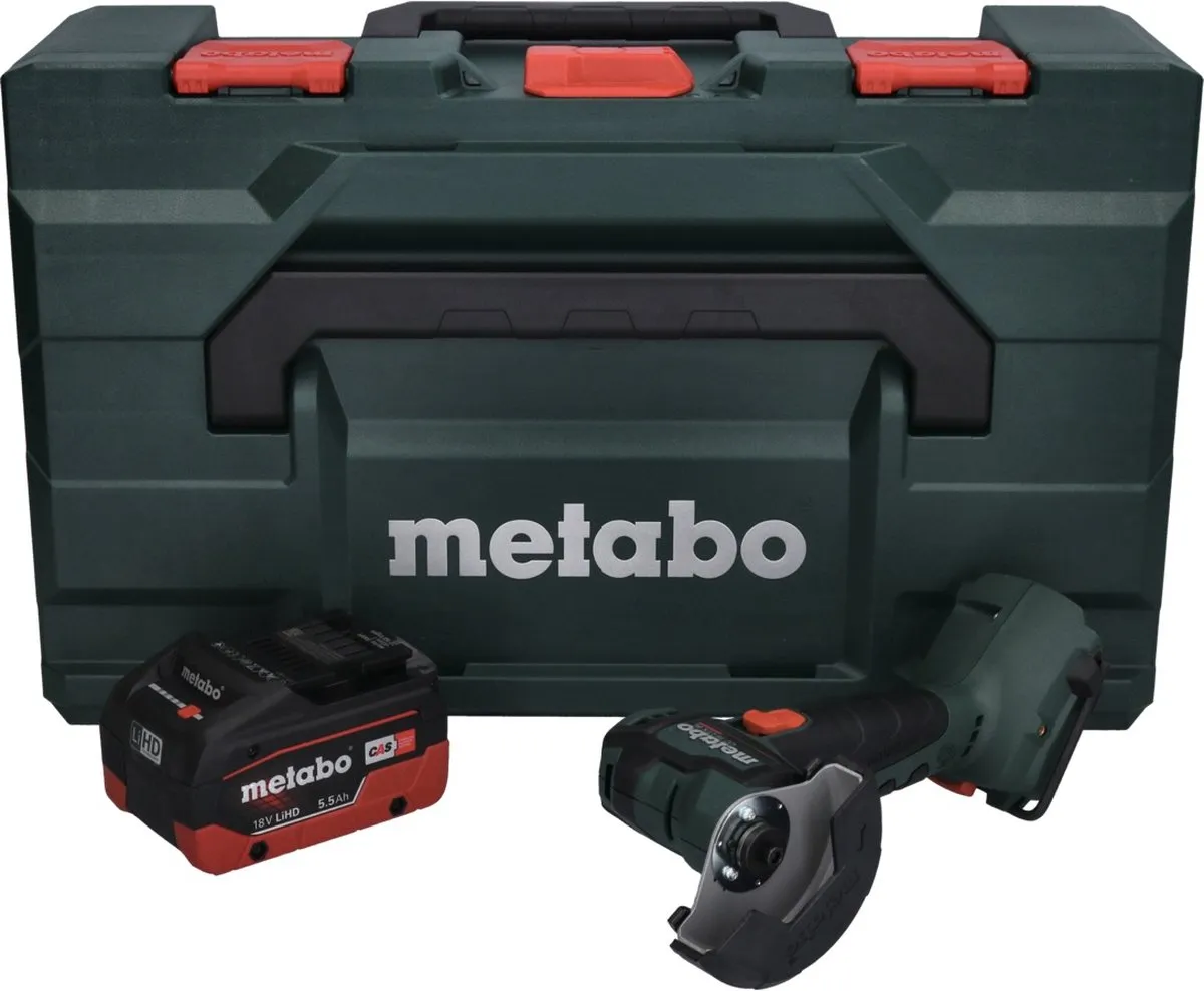 Metabo CC 18 LTX Haakse Slijper 76mm - 18V 5,5Ah - Borstelloos