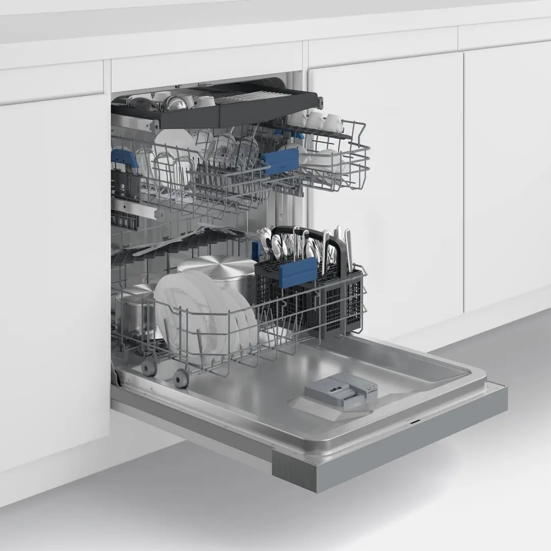 Beko BDSN36640XC2 Halfgeïntegreerde Vaatwasser 16 Couverts
