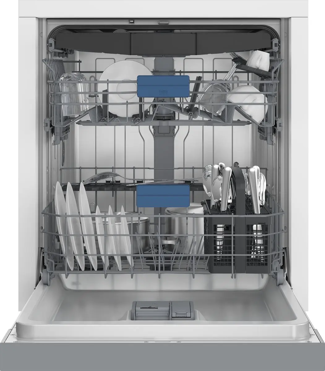 Beko BDSN36640XC2 Halfgeïntegreerde Vaatwasser 16 Couverts