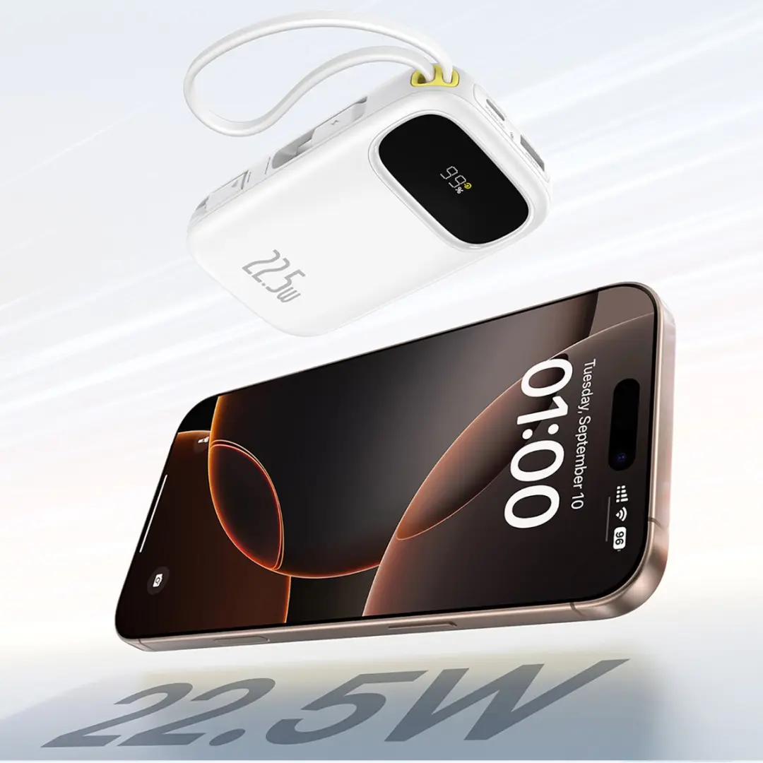 Baseus Enerfill FC31 Powerbank 20000mAh 22.5W - Wit