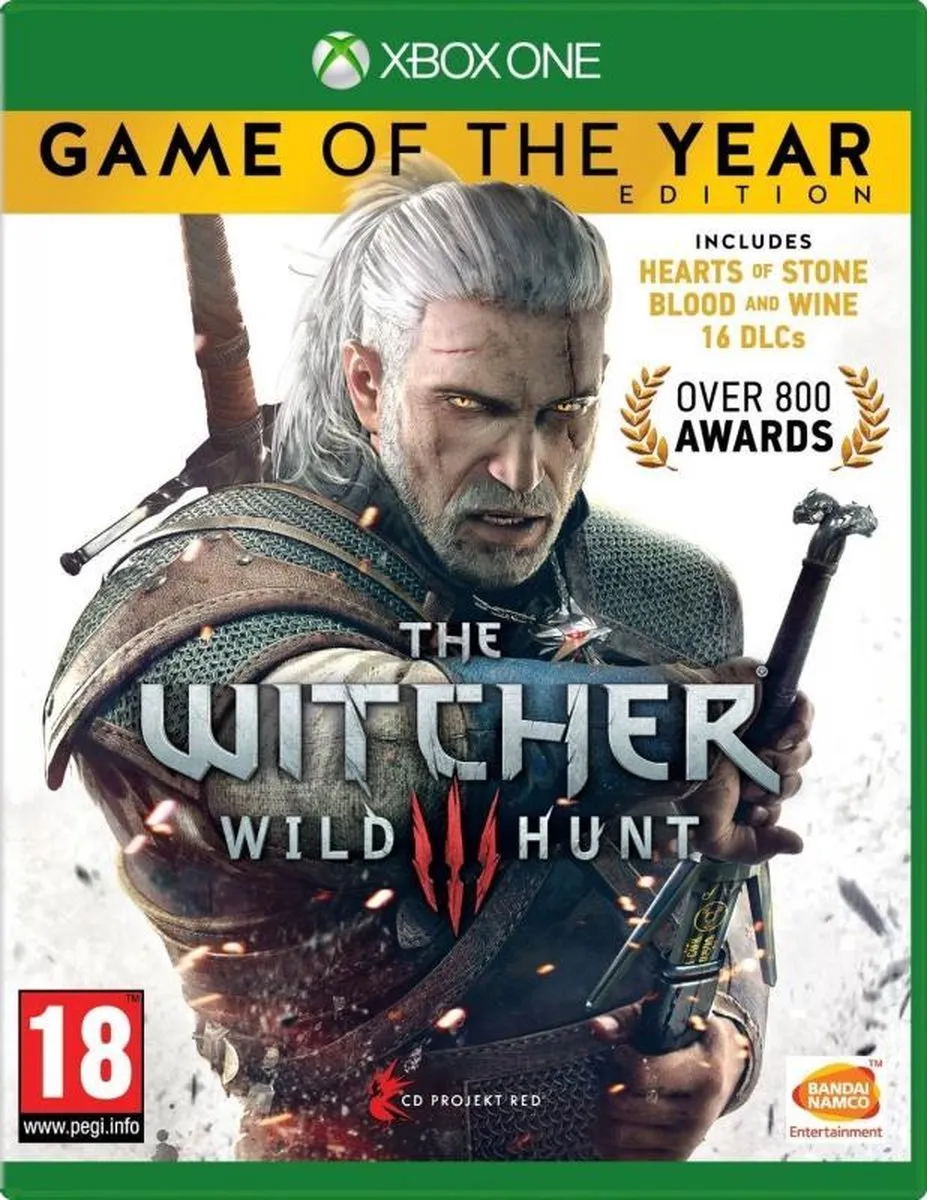 Bandai Namco The Witcher 3 Wild Hunt Game of the Year Edition Xbox One