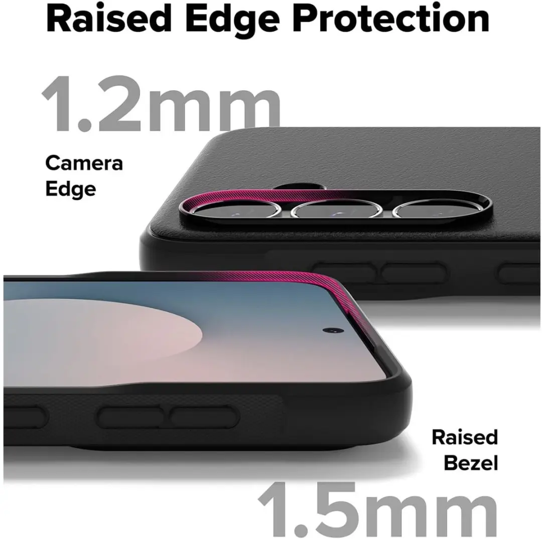 Ringke Onyx Hoesje Samsung Galaxy S25 FE - Zwart