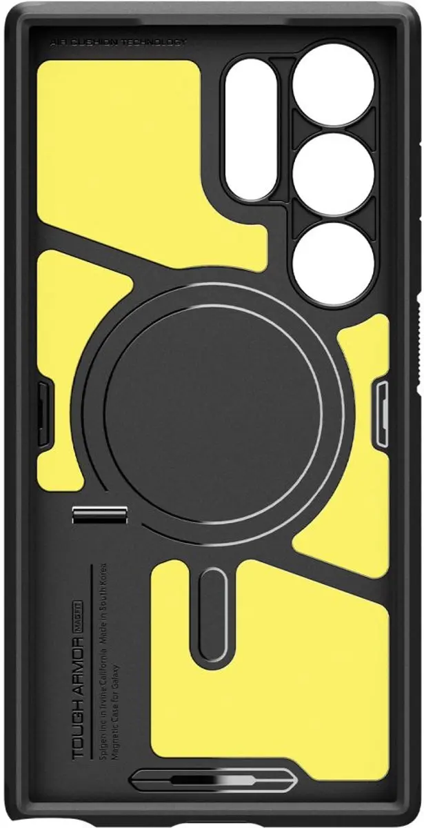Spigen Tough Armor 12147 MagSafe Hoesje - Zwart - afbeelding 6 van 6