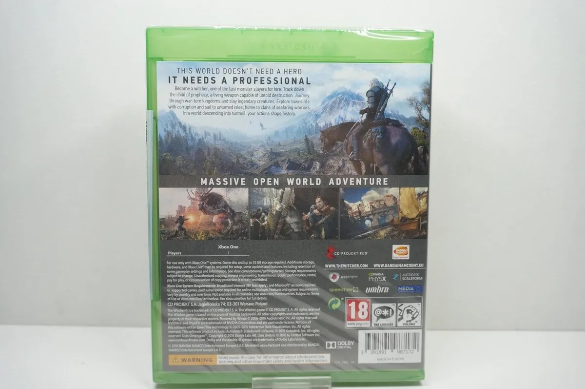 The Witcher 3: Wild Hunt Xbox One - Enkelspel