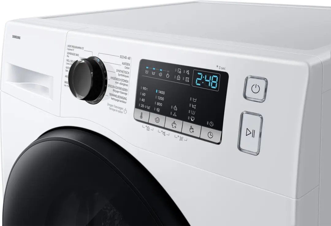 Samsung WD8UHG4U04BEEN Wasdroogcombinatie 8kg 1400rpm - Wit