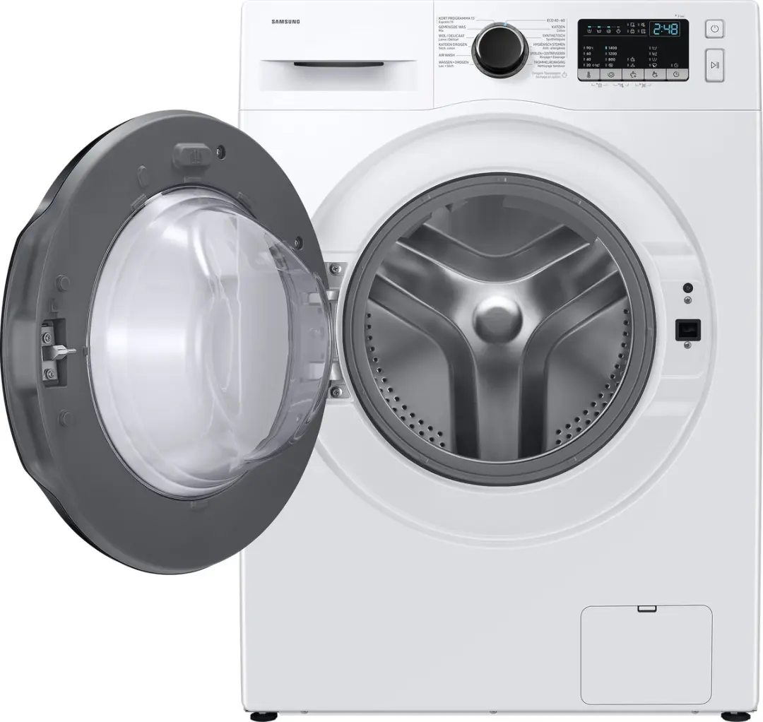 Samsung WD8UHG4U04BEEN Wasdroogcombinatie 8kg 1400rpm - Wit - afbeelding 6 van 6