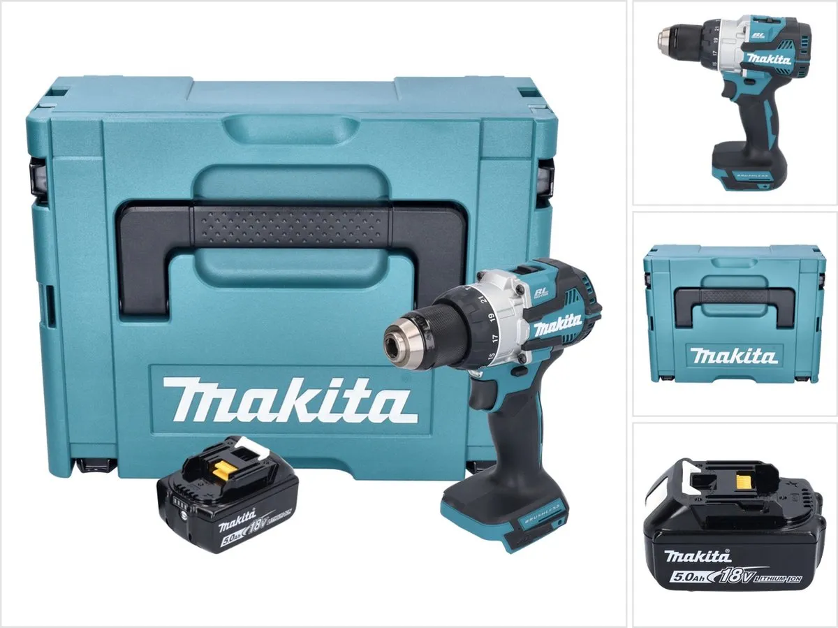 Makita DHP489 T1J Accu-klopboormachine 18V 73Nm