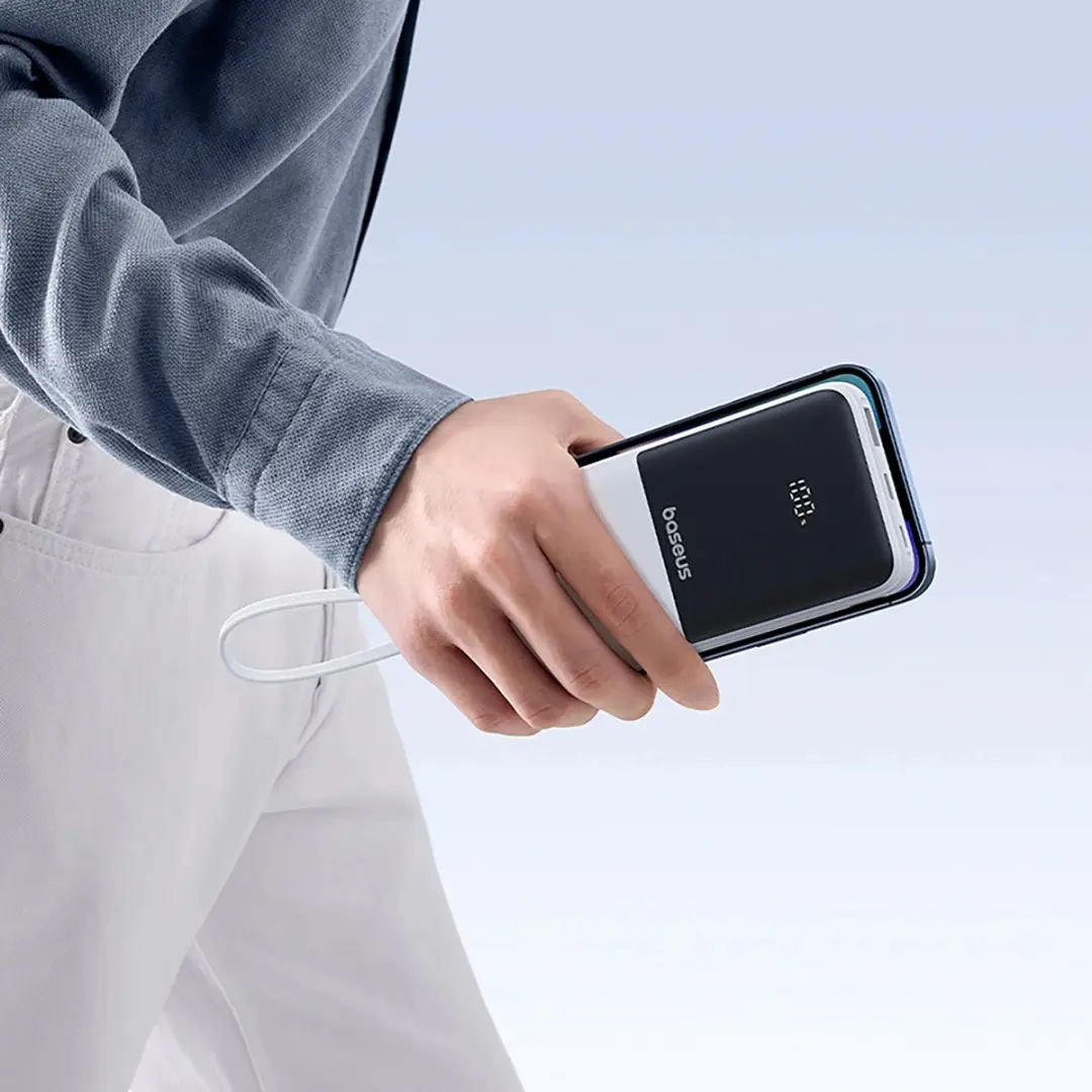 Baseus Lipow Serie Powerbank 10000mAh 22.5W - Wit - afbeelding 6 van 6