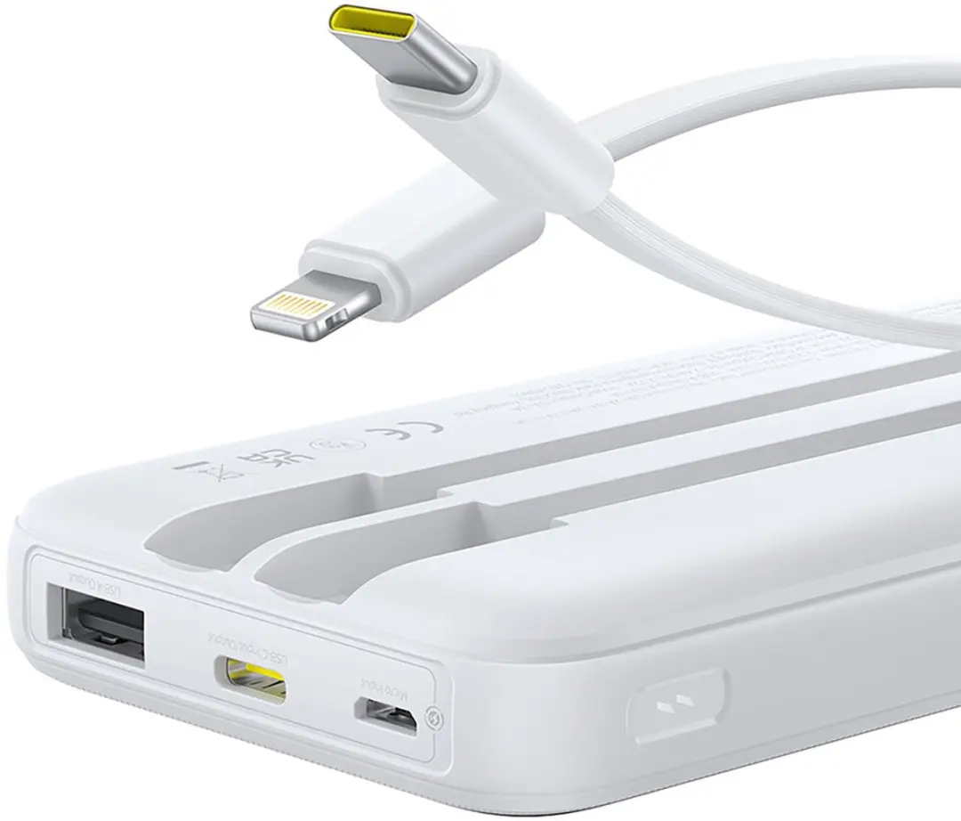 Baseus Lipow Serie Powerbank 10000mAh 22.5W - Wit - afbeelding 4 van 6
