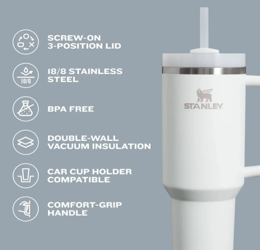 Stanley Quencher H2.0 1.2L Thermosbeker - Lilac