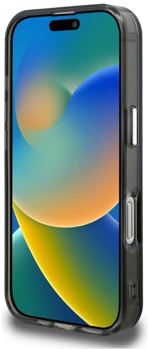 Karl Lagerfeld KLHCP16PROIML Hoesje iPhone 16 Pro - Zwart