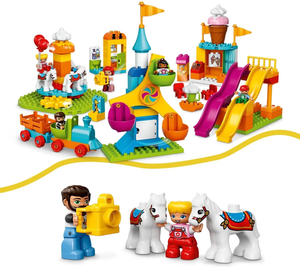 LEGO DUPLO Grote Kermis 10840 - 106 Stukken