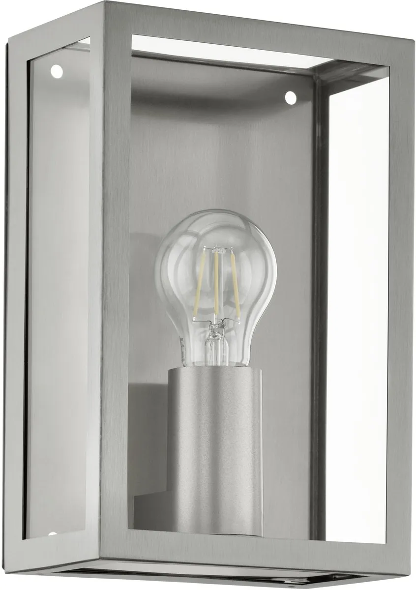 Eglo Alamonte Wandlamp Buiten E27 - 26cm - Roestvast Staal