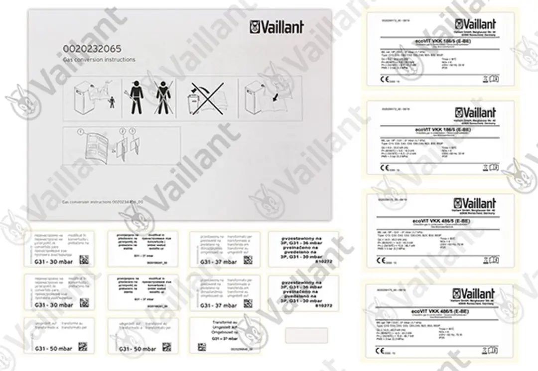 Vaillant Omstellingsset VKK 186/5 R1
