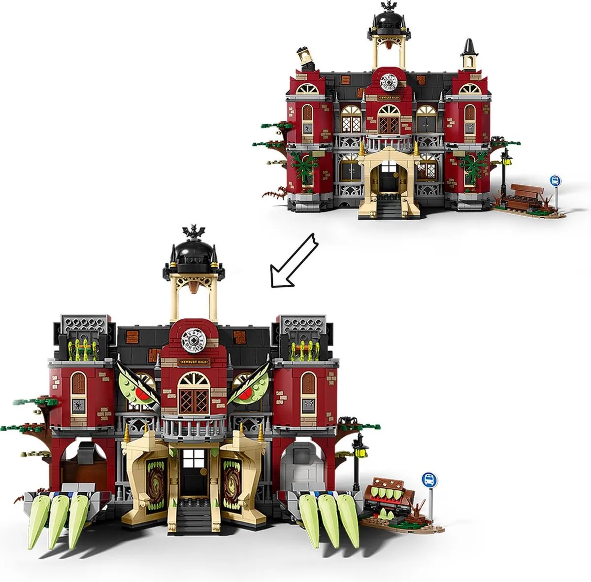 LEGO Hidden Side De Newbury Spookschool 70425 - 1474 Stukken