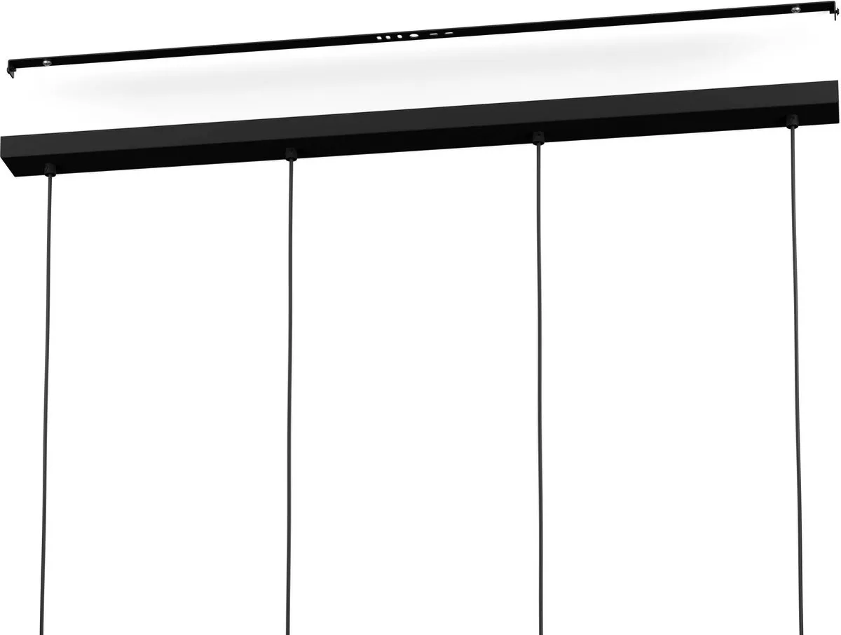 Eglo Batista Hanglamp E27 - 94.5 cm - Zwart