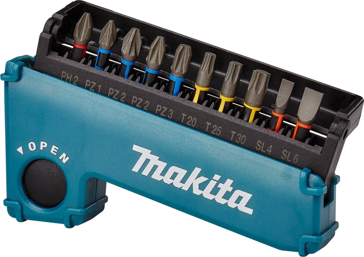 Makita E-03573 Slagschroefbitset - 11-delig