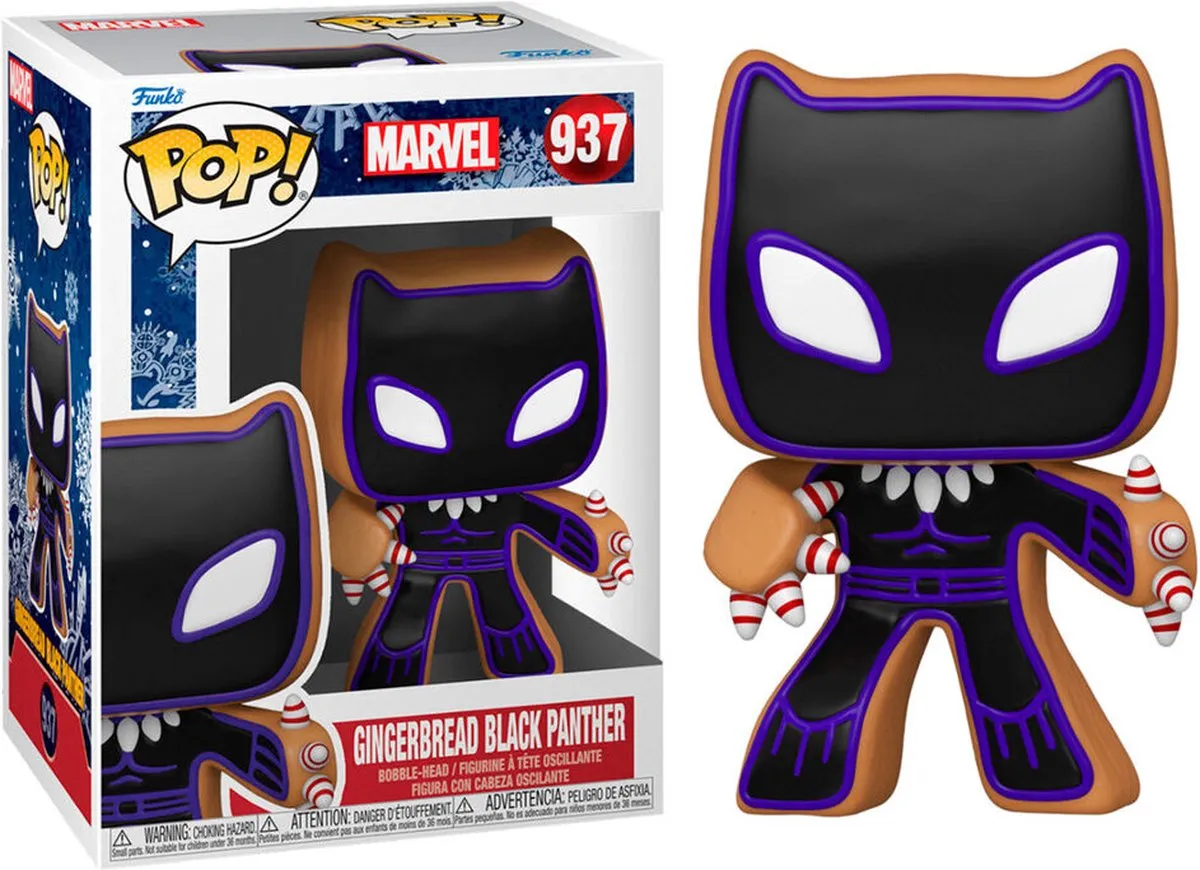 Funko Pop! Marvel Holiday Gingerbread Black Panther 50662