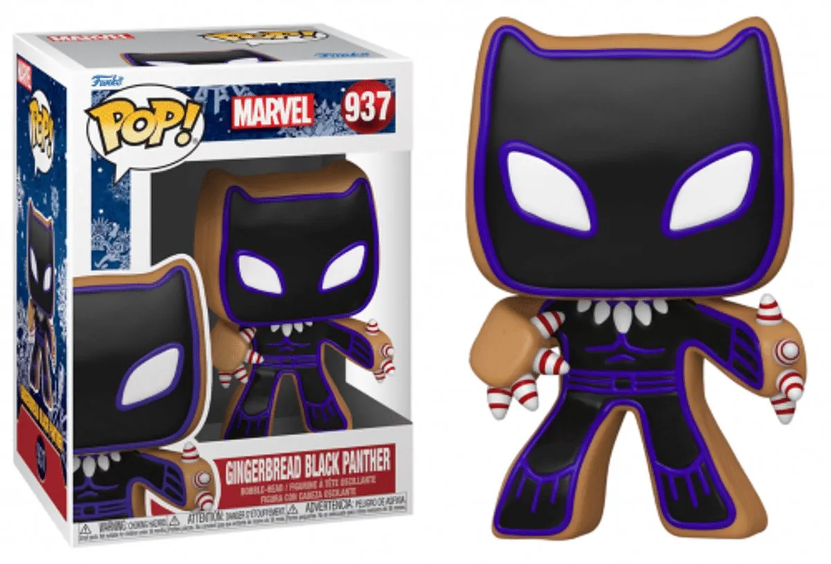 Funko Pop! Marvel Holiday Gingerbread Black Panther 50662 - 9cm