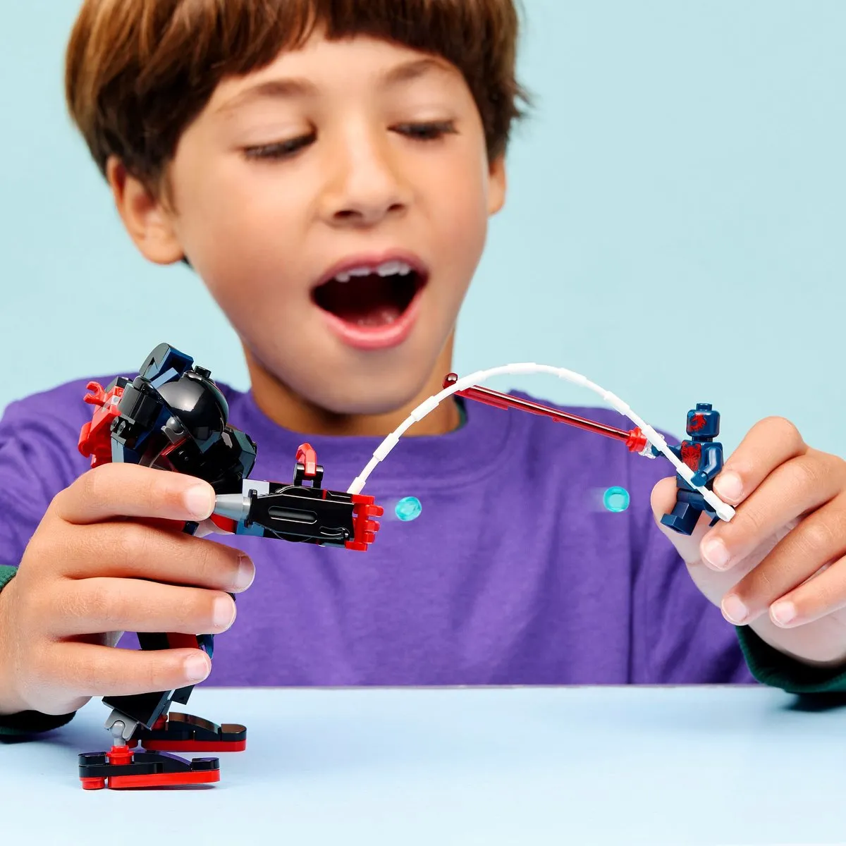 LEGO Marvel Miles Morales Mecha vs. Spider-Man 2099 76337 - Bouwpakket - 135 Stukken - afbeelding 6 van 6