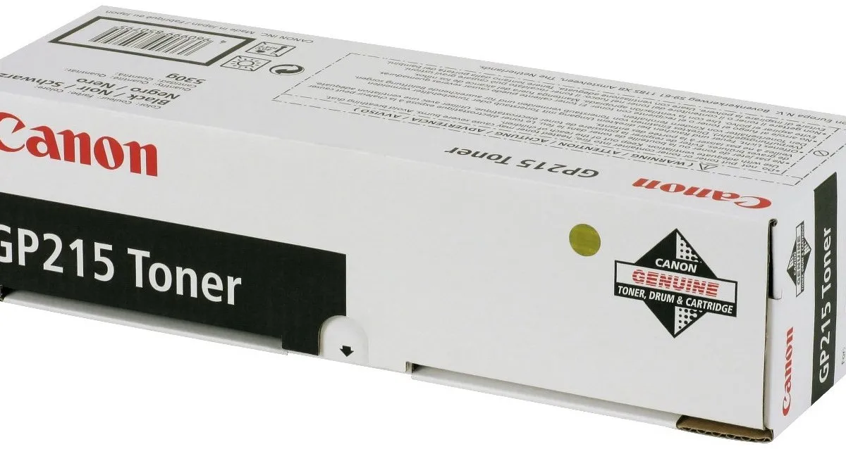 Canon GP215 Tonercartridge - Zwart