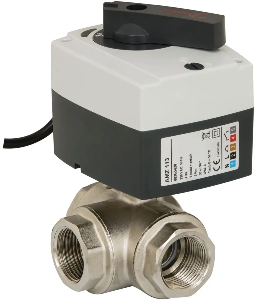 Danfoss AMZ113 Kogelkraan 2-weg DN32 24Vac 2-Punts