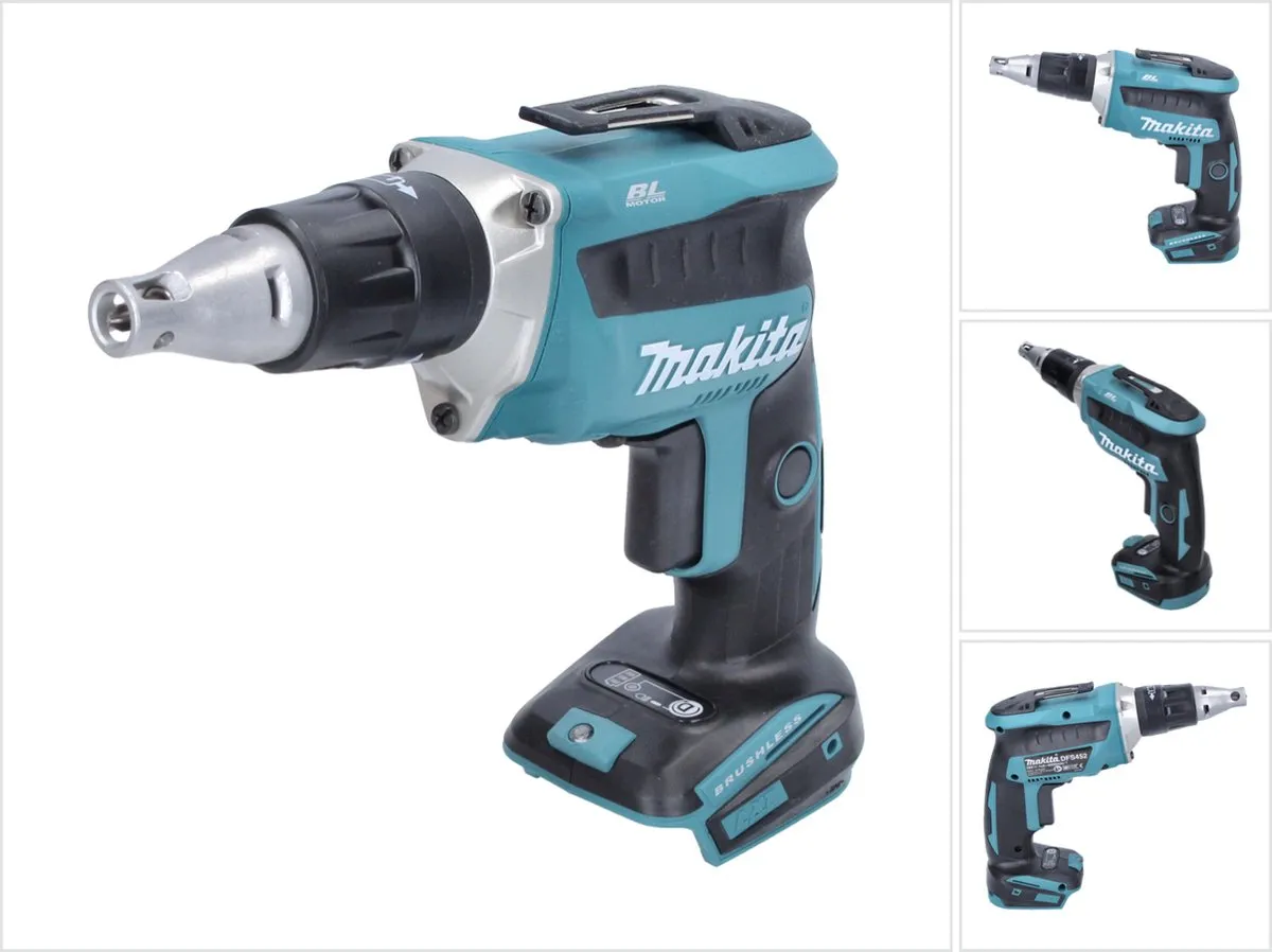 Makita DFS452Z 18V Li-Ion Accu Gipsschroefmachine - Koolborstelloos