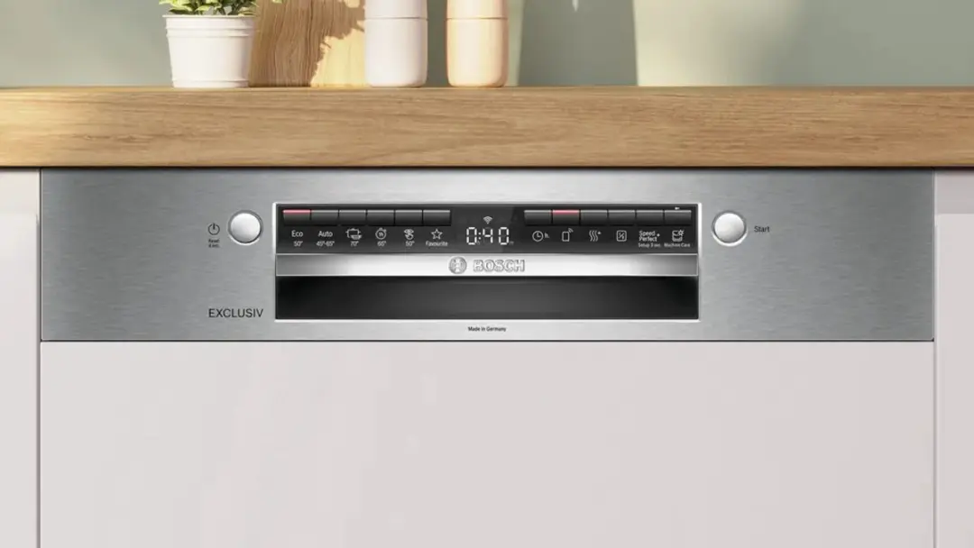 Bosch Serie 4 SMI4HBS23E Inbouw Vaatwasser 13 Couverts - Geborsteld staal