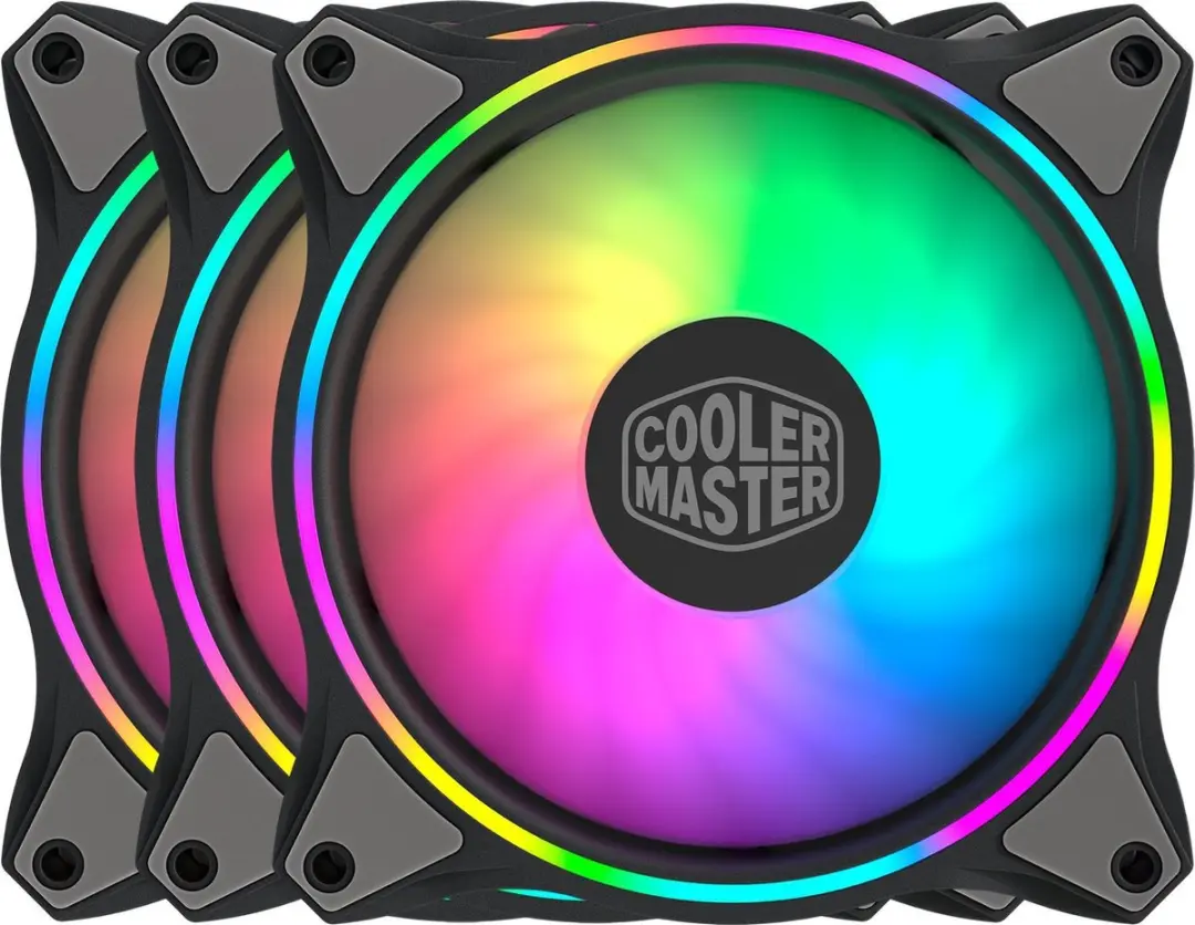 Cooler Master MasterFan MF120 Halo Ventilator 120mm ARGB Gen 2 - Zwart