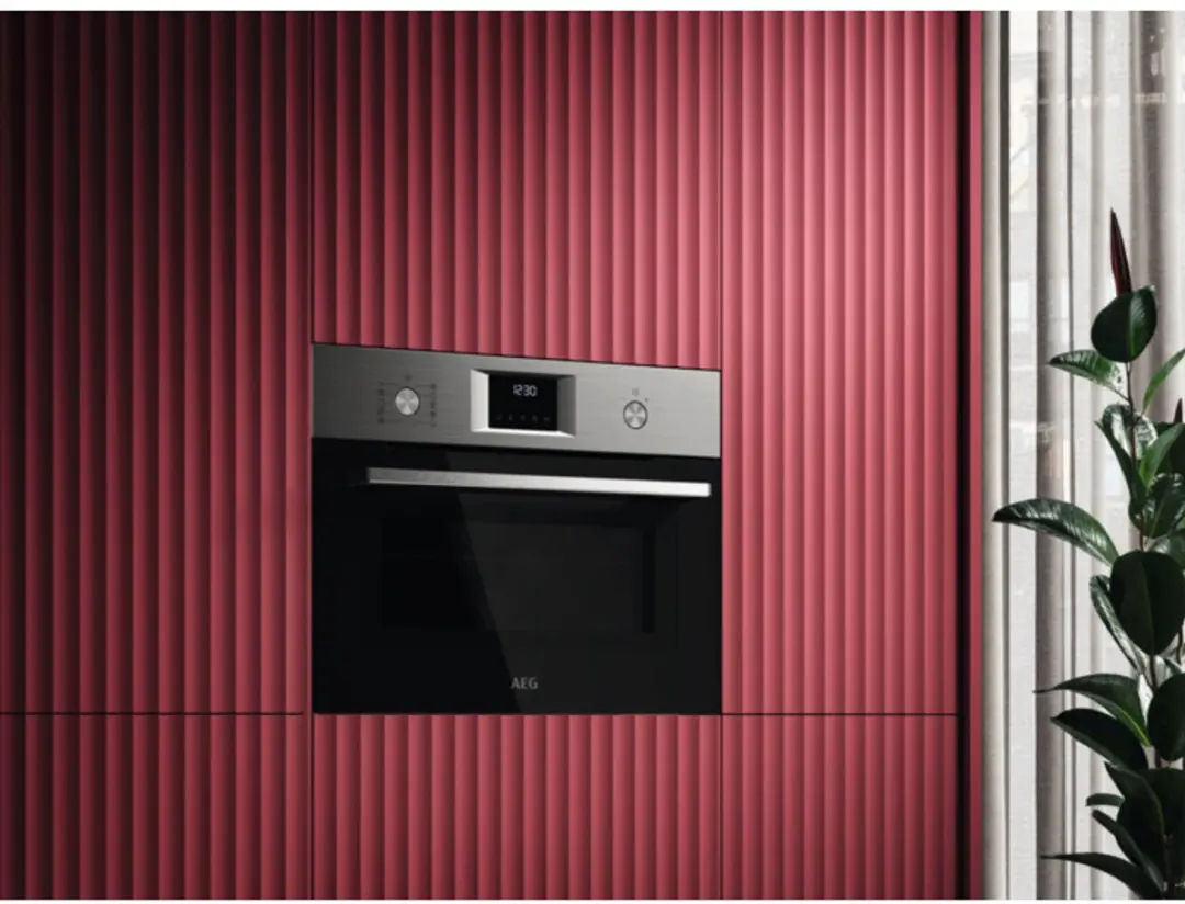 AEG OO5NK40M CombiAir Inbouwoven - 41L - 1000W Magnetron - Roestvrijstaal - afbeelding 6 van 6