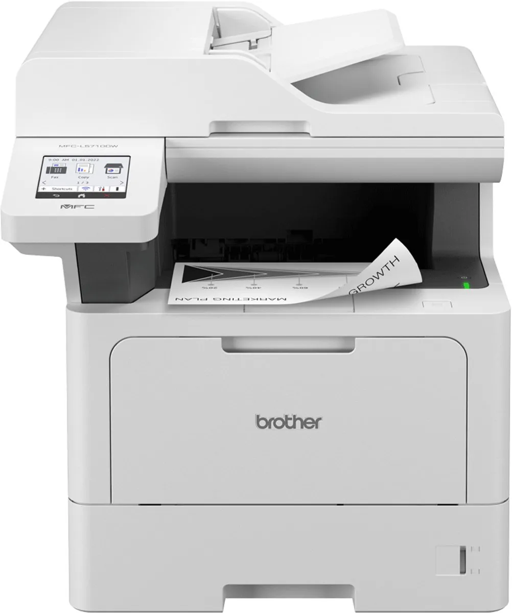Brother MFC-L5710DW Laserprinter - 250 Vel - Wit