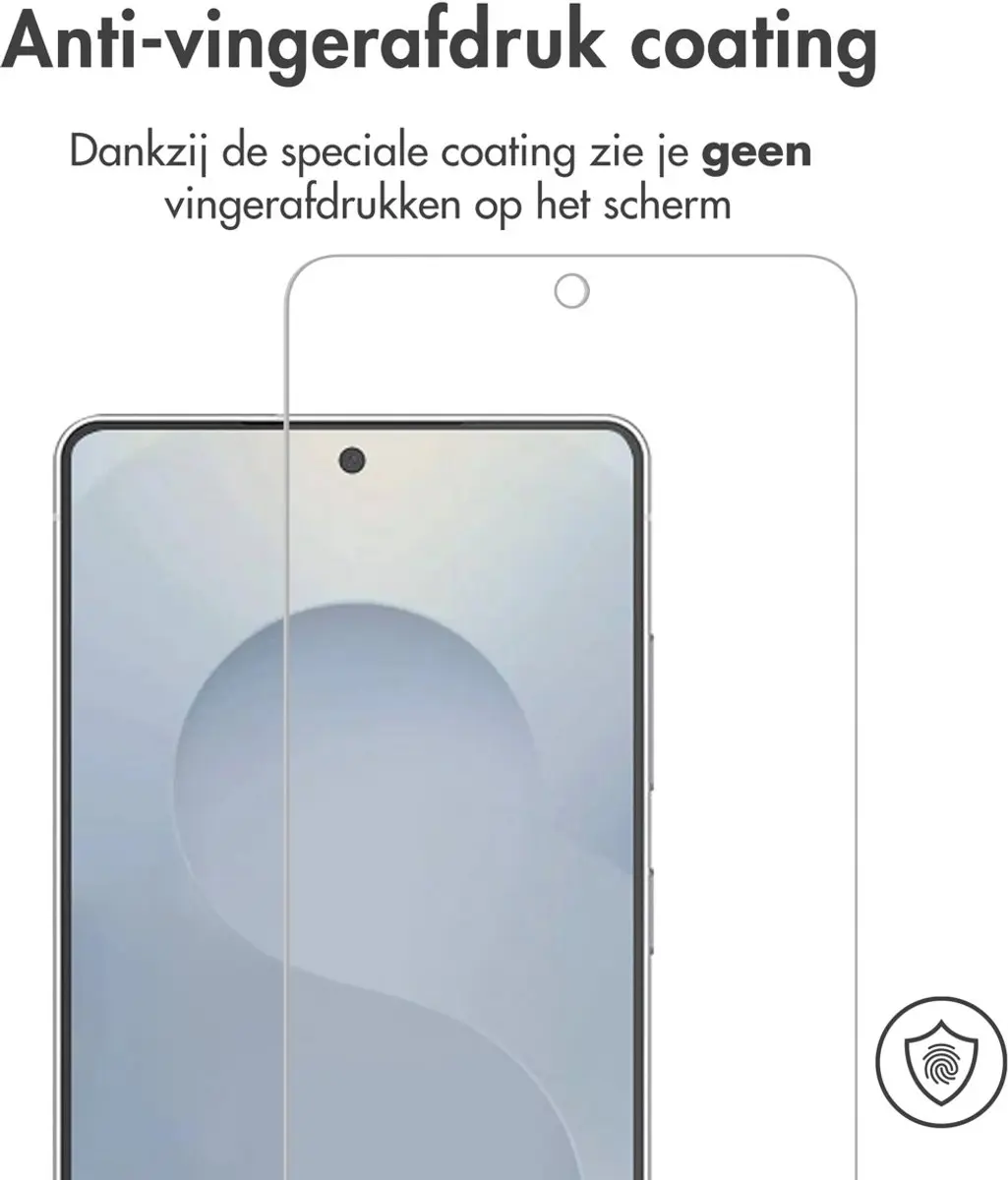 imoshiion Screenprotector Gehard Glas 3 Stuks - Samsung Galaxy S25 Edge
