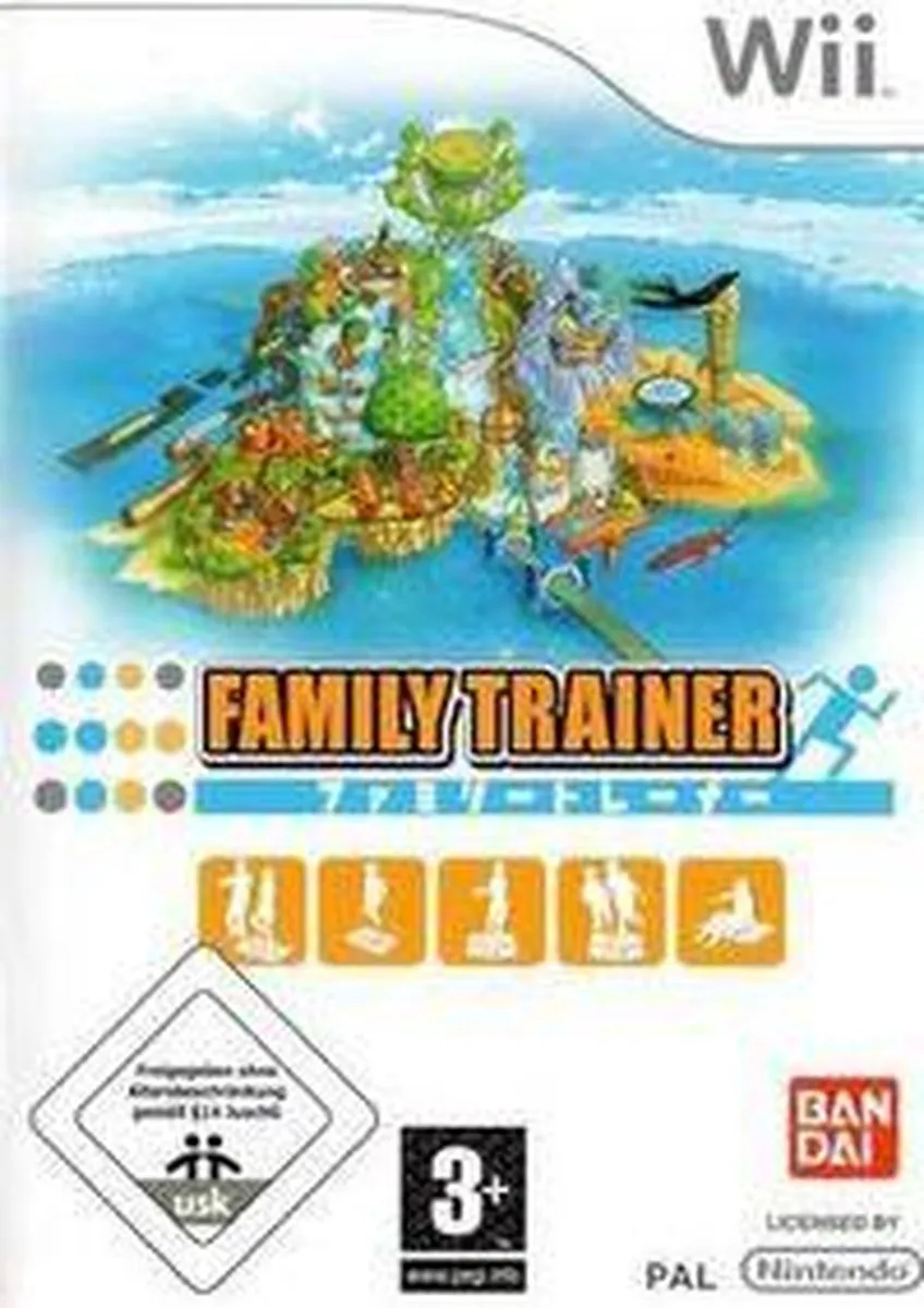 Bandai Namco Family Trainer Extreme Challenge Wii
