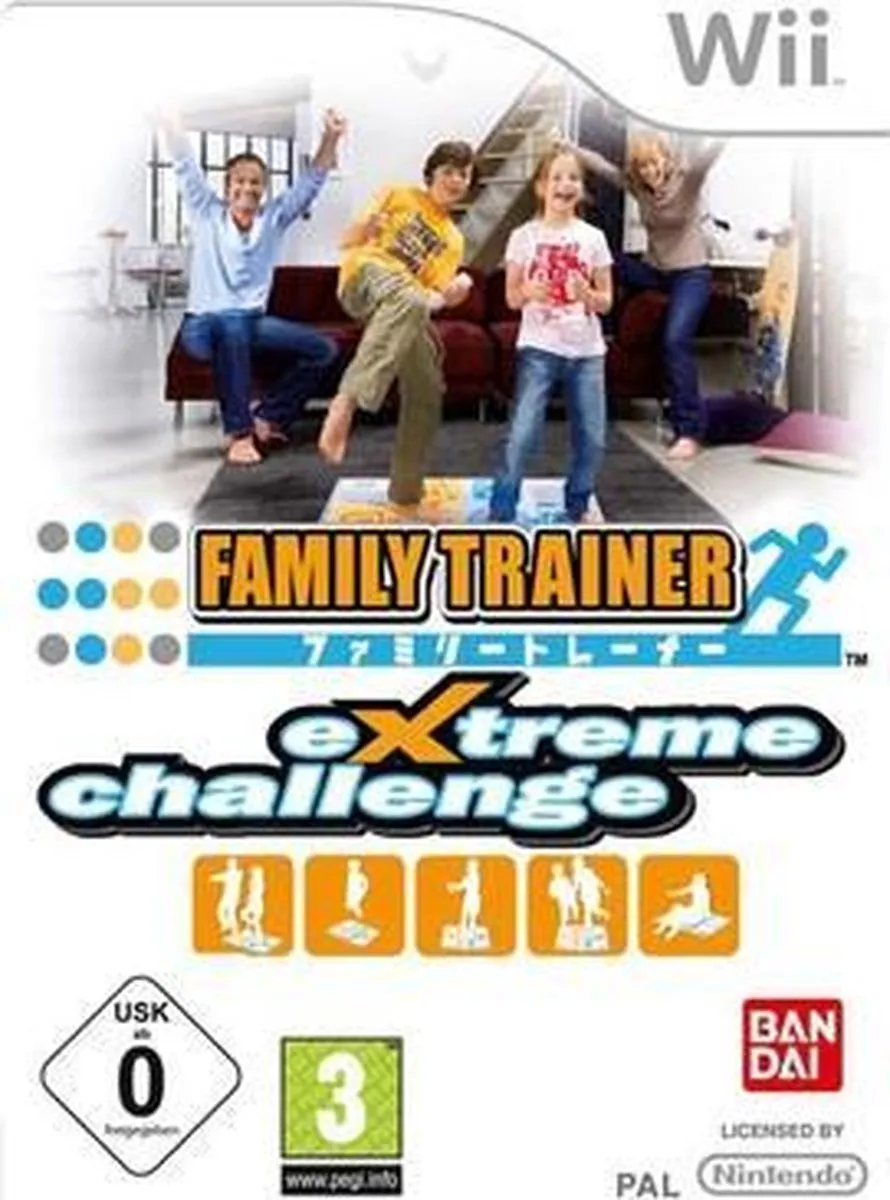 Bandai Namco Family Trainer Extreme Challenge Wii