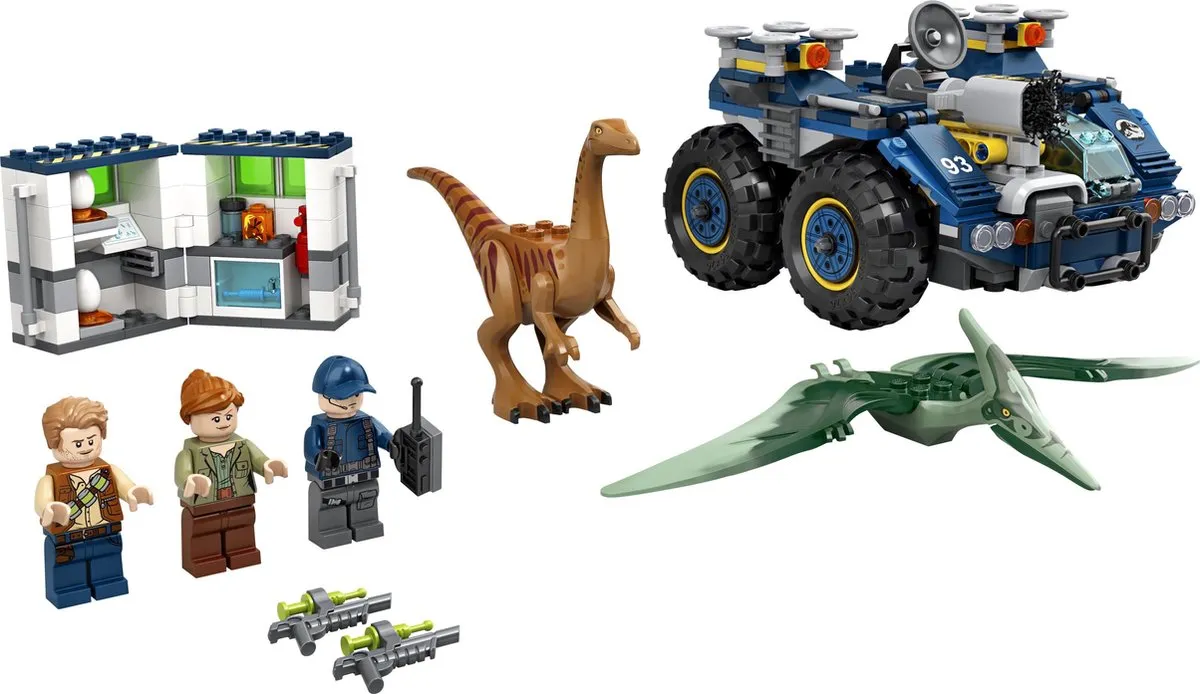 LEGO Jurassic Park 75940 - 391 Stukken - 3 Minifiguren - afbeelding 4 van 6