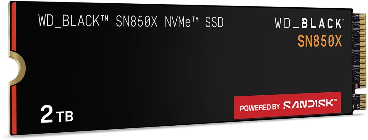 Western Digital Black SN850X WDS200T2X0E SSD - 2TB