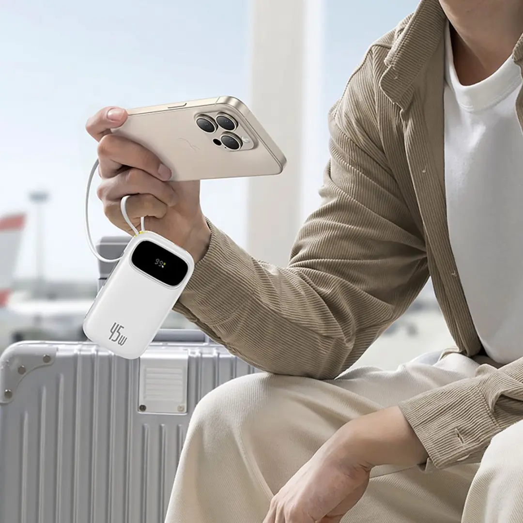 Baseus Enerfill FC31 Powerbank 20000mAh 45W - Wit