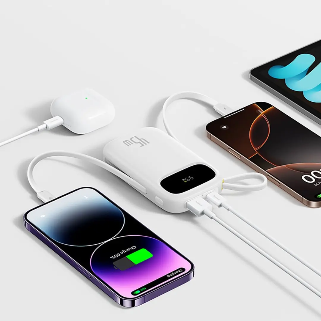 Baseus Enerfill FC31 Powerbank 20000mAh 45W - Wit