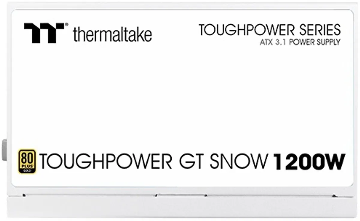 Thermaltake Toughpower GT Snow 1200W PSU - Wit
