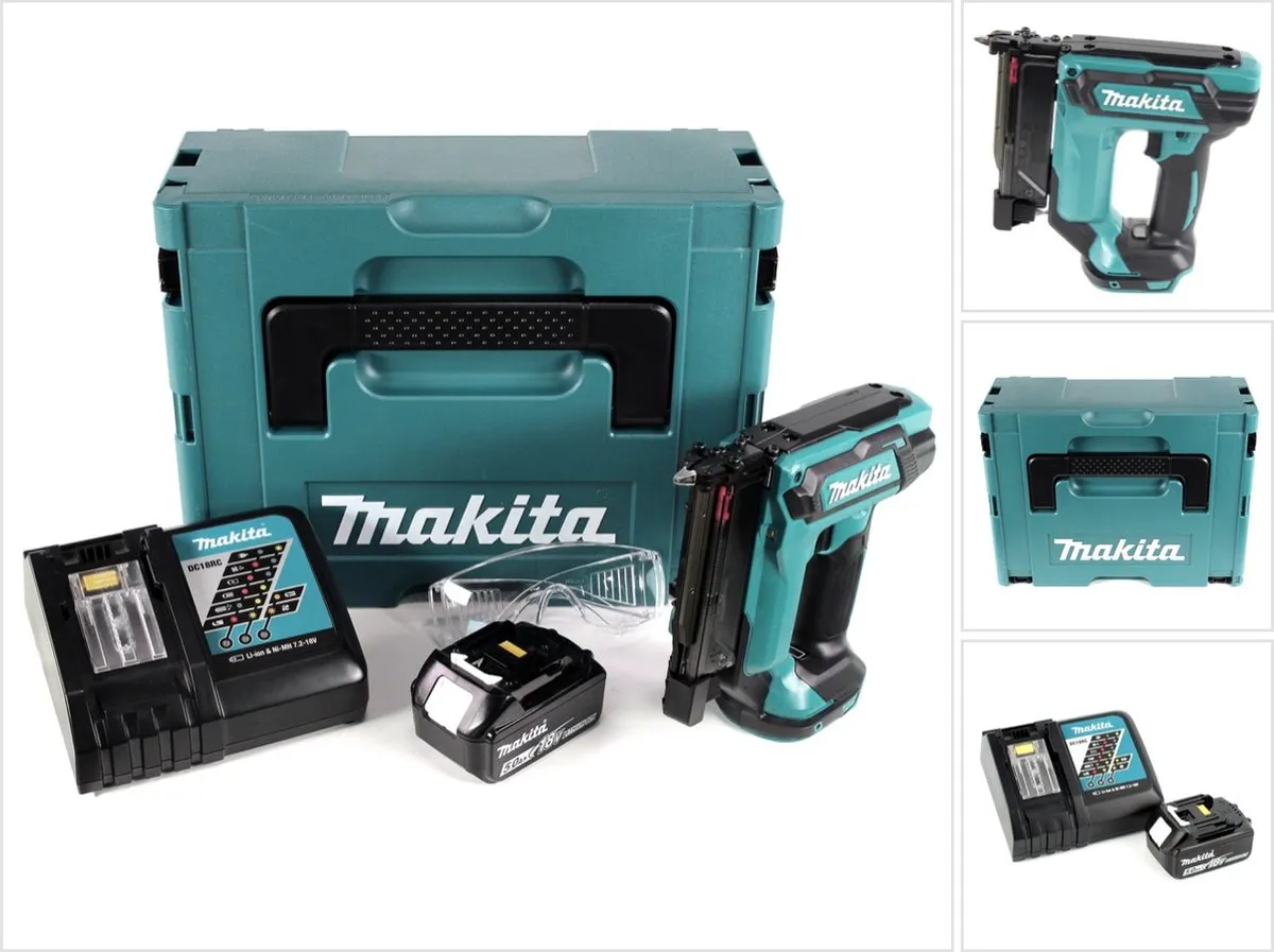 Makita DPT353RT1J Accu-spijkermachine 18V - 15-35mm - 5,0Ah - met oplader - afbeelding 6 van 6