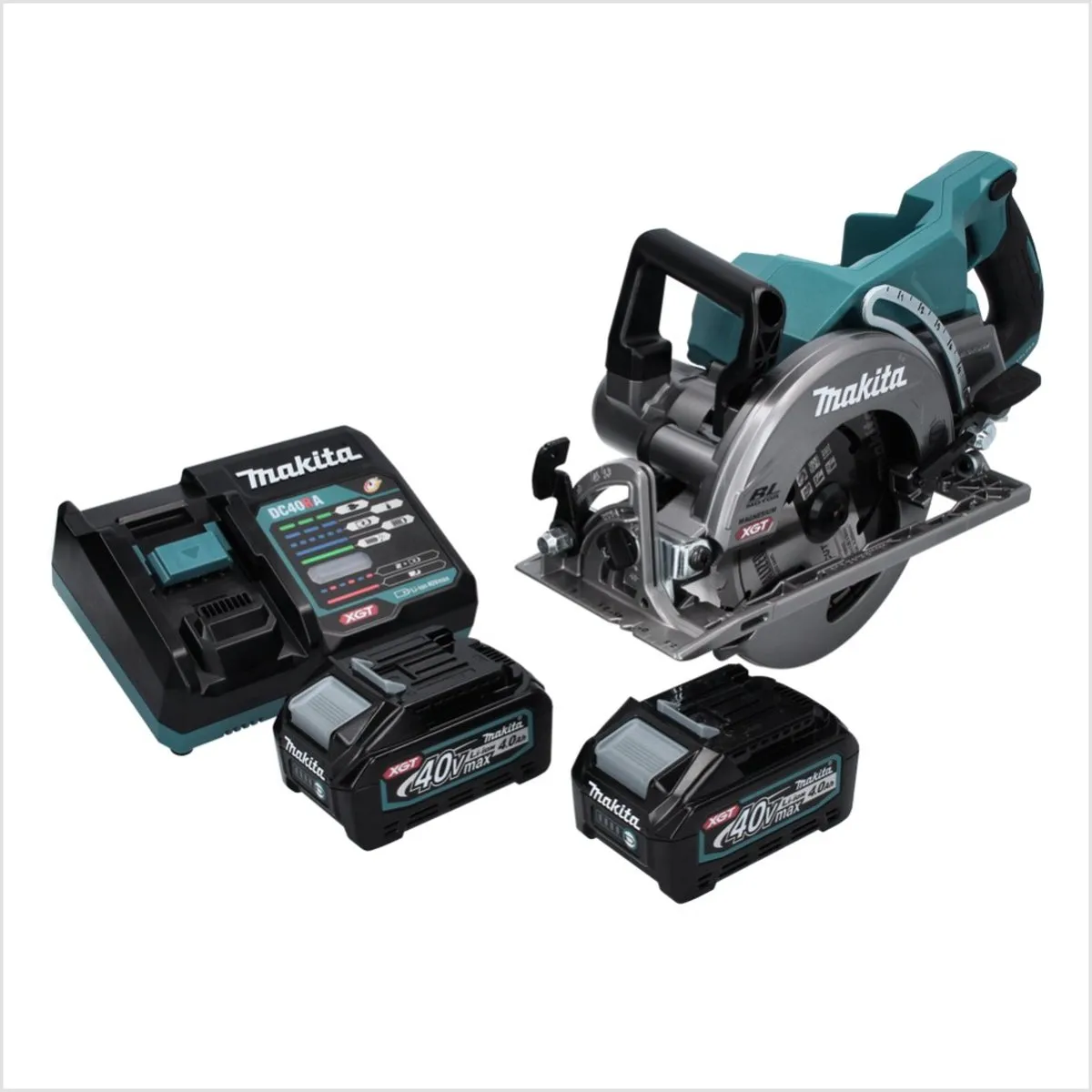 Makita RS 001 GM2 Accu-cirkelzaag 185mm - 2x 4,0Ah accu