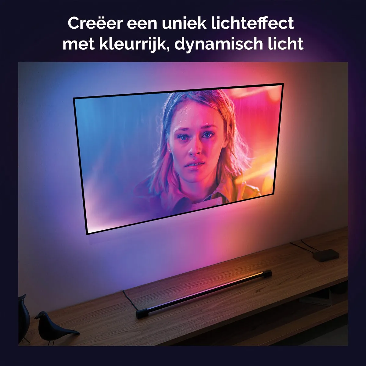 Philips Hue Play Gradient Light Tube 75cm - Zwart