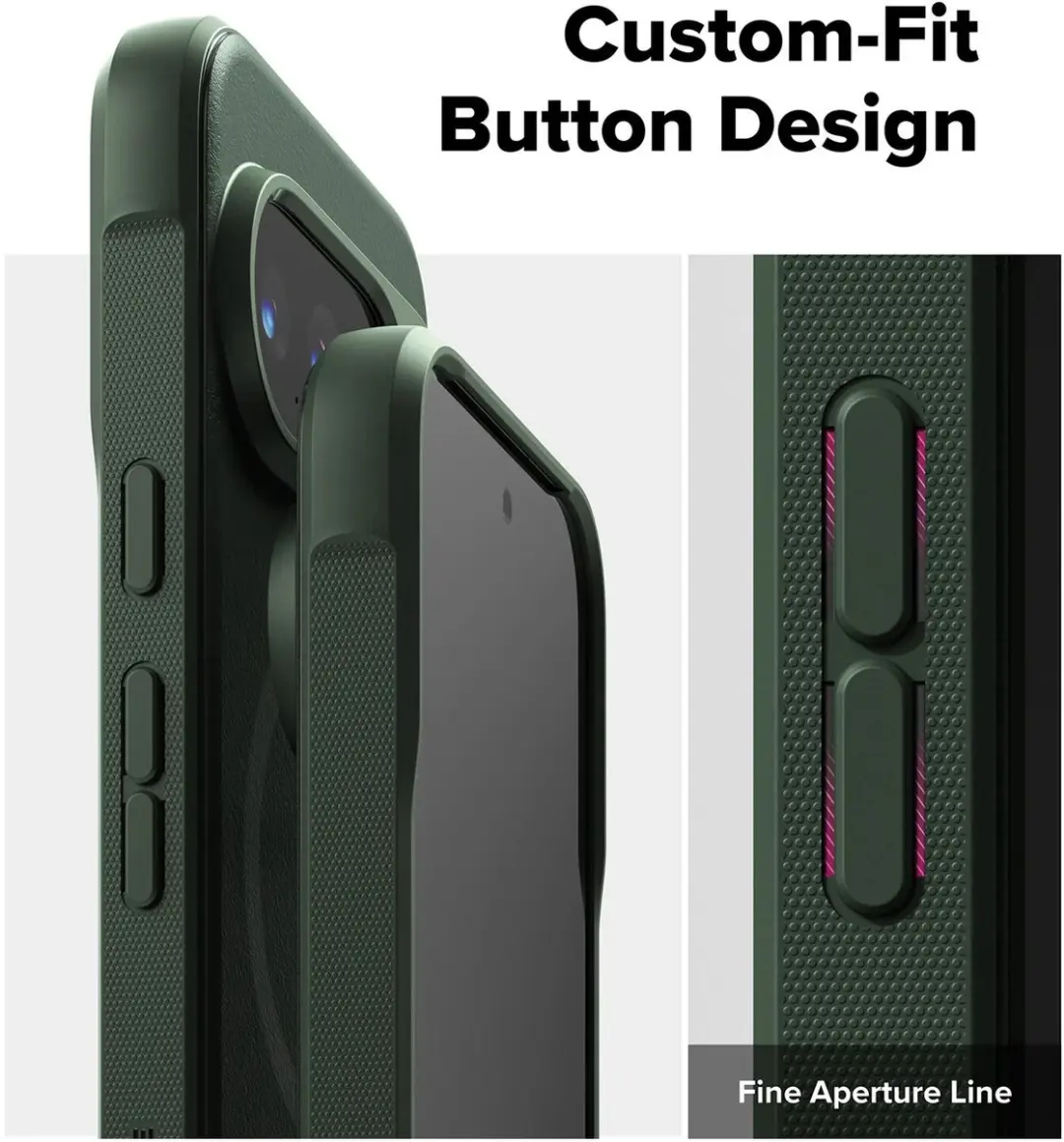 Ringke Onyx Magnetic Hoesje Groen - Google Pixel 10 Pro