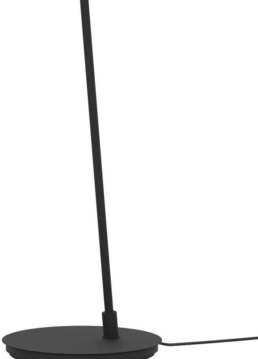Eglo Fattoria Vloerlamp E27 - 170cm - Zwart/Wit/Bruin