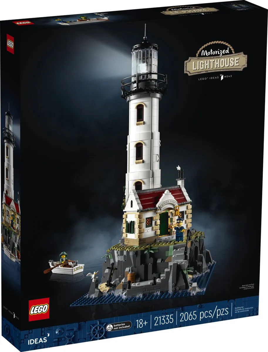 LEGO Ideas Gemotoriseerde Vuurtoren 21335