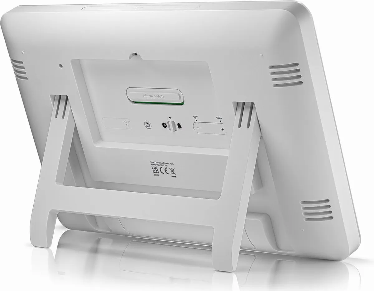 Braun BC14W Wandklok - Digitaal Wit - afbeelding 6 van 6