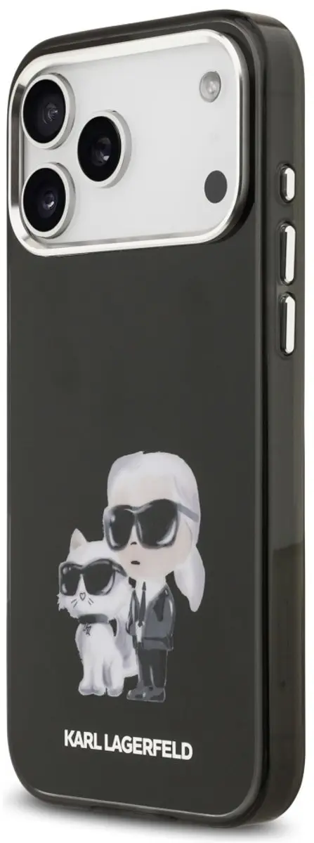 Karl Lagerfeld Hoesje KLHCP17MSBK - iPhone 17 MagSafe - Zwart