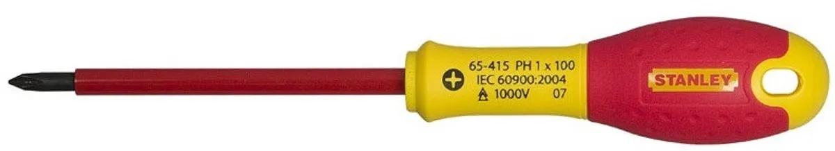 Stanley FatMax PH1 Schroevendraaier 100mm - VDE
