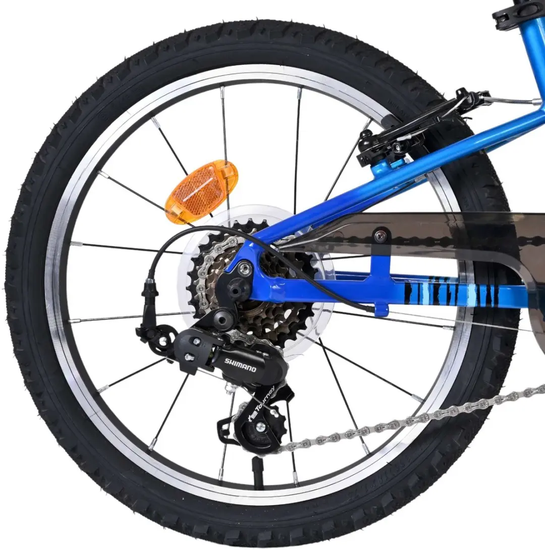 Volare Venom Kinderfiets 18 inch 6 Speed - Blauw - afbeelding 6 van 6